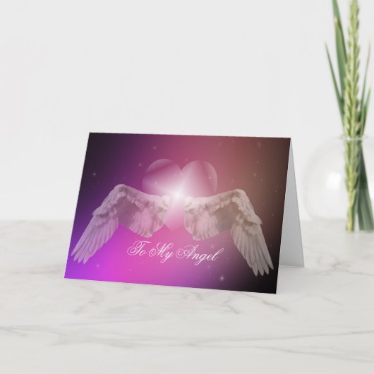 私の天使のバレンタインに シーズンカード (正面)