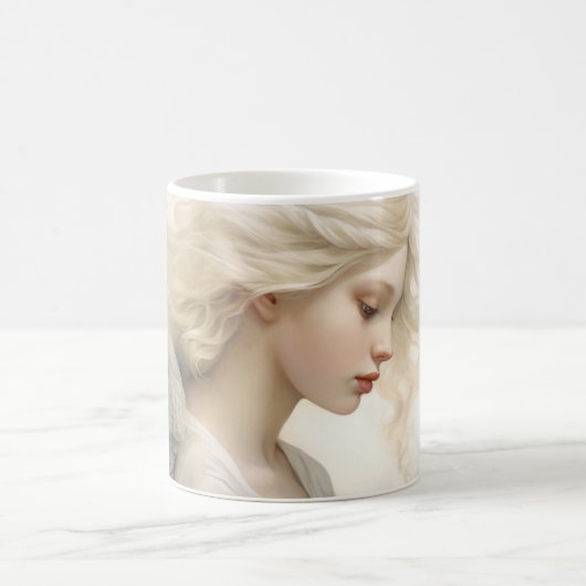 私の天使のマグカップの愛の記憶で コーヒーマグカップ (中央)