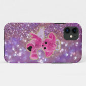 私の天使… 紫色のグリッターのiPhone 5の箱 Case-Mate iPhoneケース (裏面(横))