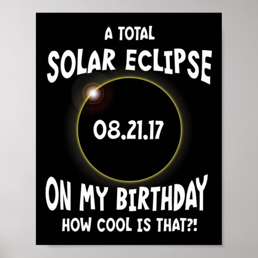 私の太陽の誕生日に皆既食のクール方法 ポスター (正面)
