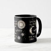 私の太陽、私の月、私の星 マグカップ (正面右)