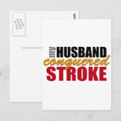 私の夫によって征服される打撃 ポストカード (正面/裏面)