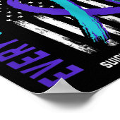 私の夫の恋しく思自殺認識度が予防する女性 ポスター (角)