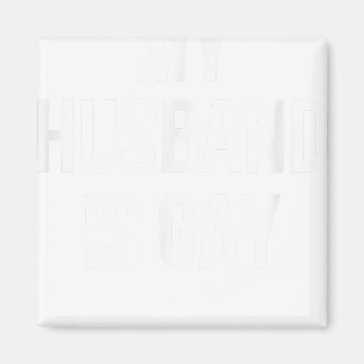 私の夫はゲイ マグネット (正面)