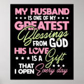 私の夫は神から素晴らしの恵みの一人だ ポスター (正面)