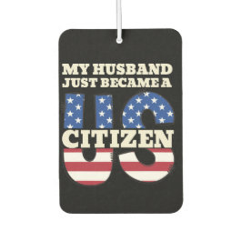 私の夫は米国市民アメリカ人にな誇りを持ったった カーエアーフレッシュナー