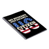 私の夫は米国市民アメリカ人にな誇りを持ったった ノートブック (右側)