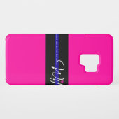 私の夫は薄いブルーライン歩きます Case-Mate SAMSUNG GALAXYケース (裏面(横))