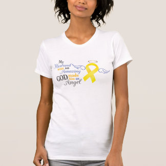 私の夫天使-膀胱癌 Tシャツ