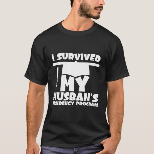 私の夫生き延びの常駐プログラム Tシャツ (正面)