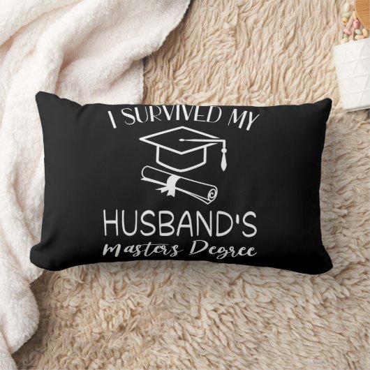 私の夫生き延びは卒業を修得する ランバークッション (ブランケット)