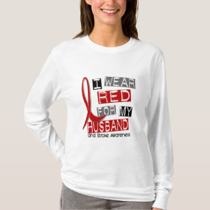 私の夫37のための打撃Iの衣服の赤 Tシャツ