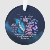 私の失った日  オーナメント (正面)