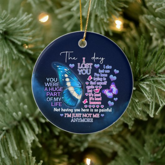 私の失った日 セラミックオーナメント (ツリー)