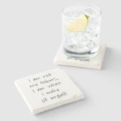 私の失敗ではない大理石コースター ストーンコースター (横)