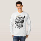 私の女の子はいつも振るっているのではないかもしれないが、私はそうする Tシャツ (正面フル)