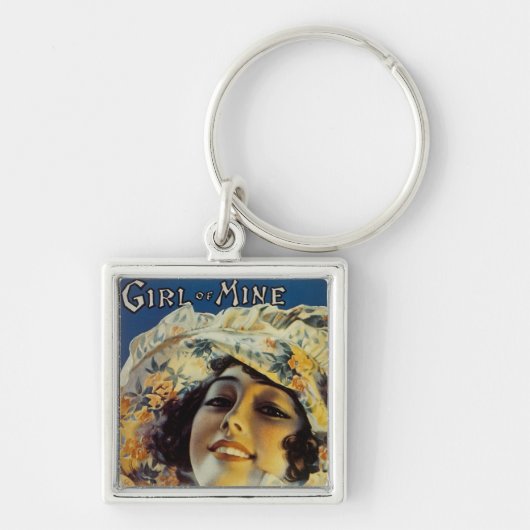 私の女の子 キーホルダー (正面)