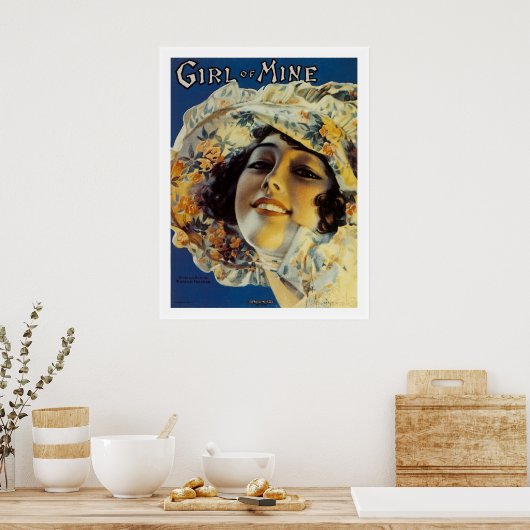 私の女の子 ポスター (キッチン)