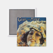 私の女の子 マグネット (正面/裏面)