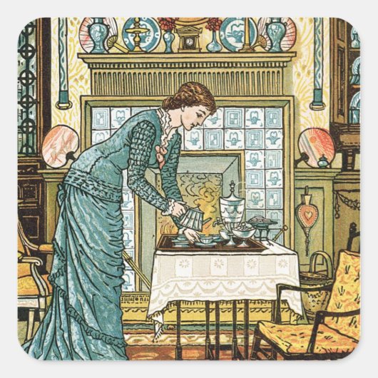 私の女性の部屋、フロントスピース'ザハウスボー スクエアシール (正面)