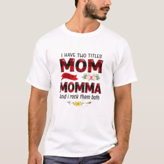 私の女性はmomとママ母da tシャツ