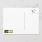 私の女王にハート。ヴィンテージのコラージュ シーズンポストカード (裏面)