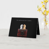 私の女王へのグリーティングカード カード (黄色い花)