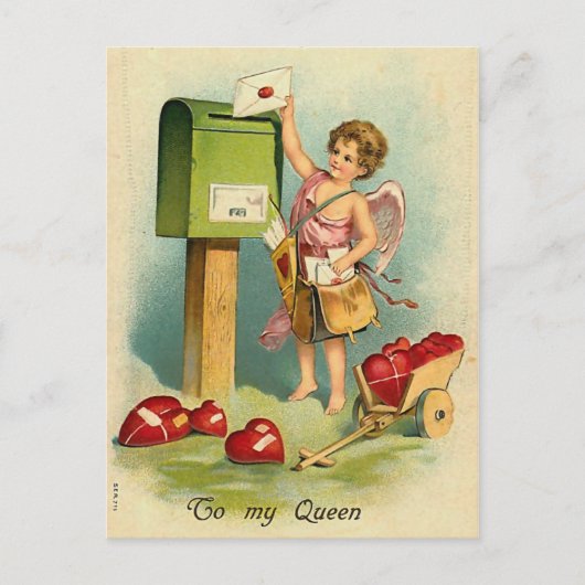 私の女王への手紙 ポストカード (正面)
