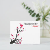 私の女王、ハート ポストカード (スタンド正面)