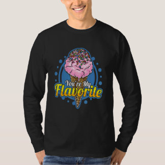 私の好きなアイスの味はあなた Tシャツ