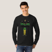 私の好きなクリスマスの微笑み Tシャツ (正面フル)