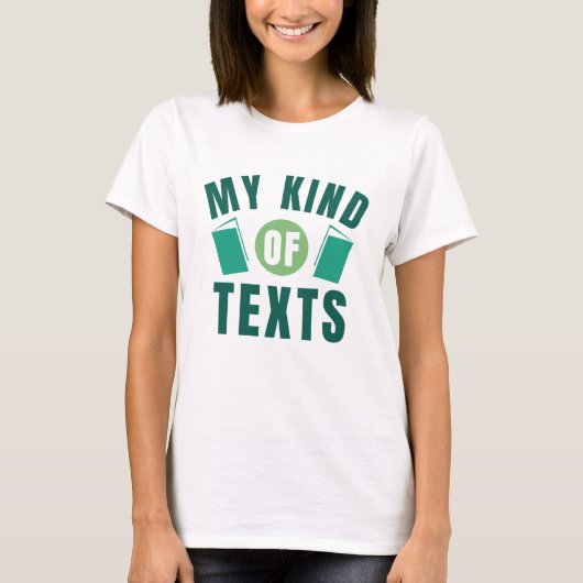 私の好きなテキスト Tシャツ (正面)