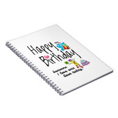 私の好きな人は生まれ今日だった。誕生日願い ノートブック (右側)