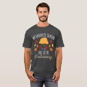 私の好きな季節は家父長制の秋です フェミニスト Tシャツ (正面フル)