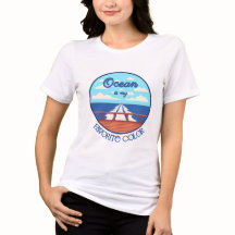 私の好きな色はオーシャンブルー クルーズTシャツ