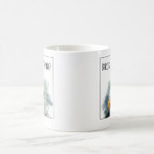 私の好きな鳥 (ワシ) コーヒーマグカップ (中央)