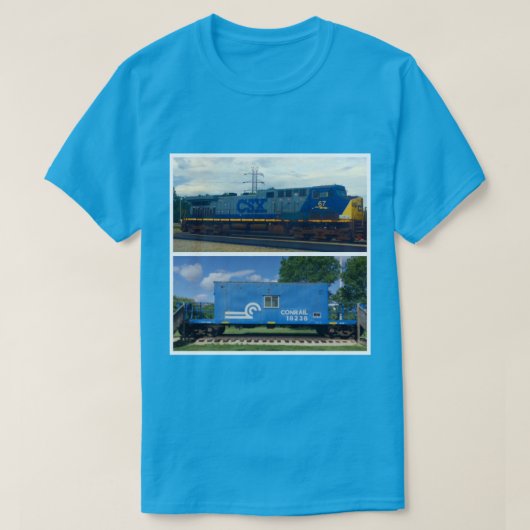 私の好みの列車 Tシャツ (デザイン正面)