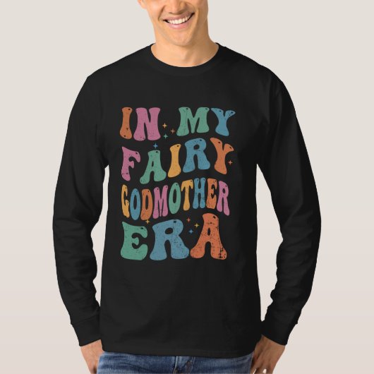 私の妖精のゴッドマザー時代ゴッドマ最高のザー母 Tシャツ (正面)