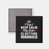 私の妹が結婚する水曜日だから落ち着いてられない マグネット (正面/裏面)