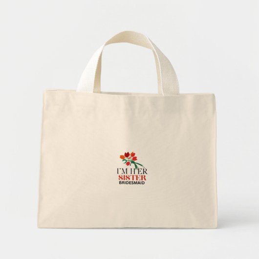 私の妹とブライズメイド ミニトートバッグ (正面)