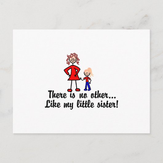 私の妹のように ポストカード (正面)