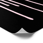 私の妹の乳がん認識度にピンクの血が出る ポスター (角)