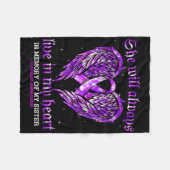 私の妹の思い出の過剰摂取認識度エンジェルWi フリースブランケット (正面(横))