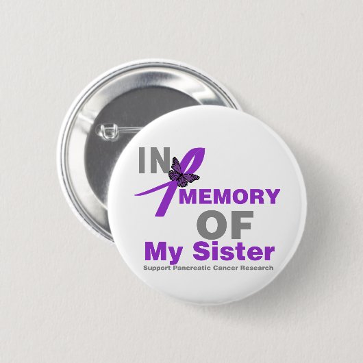私の妹の膵臓がんの思い出として 缶バッジ (正面&裏面)