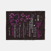 私の妹カスタムにフリースブランケット毛布 – ギフト フリースブランケット (正面(横))