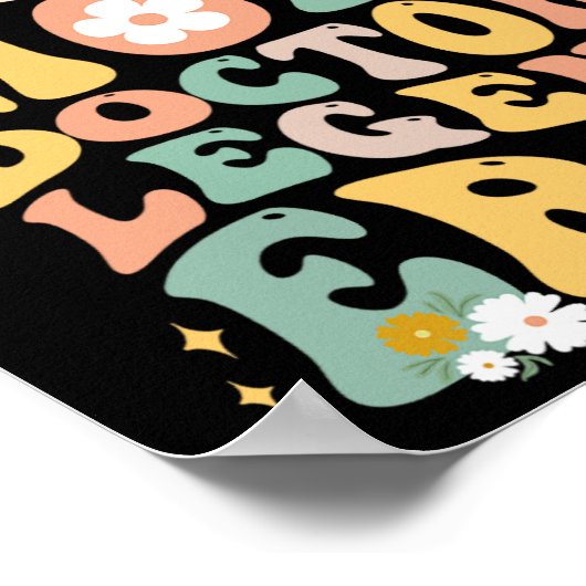 私の妻おもしろい母の医者の伝説の時代Groovy Doct ポスター (角)