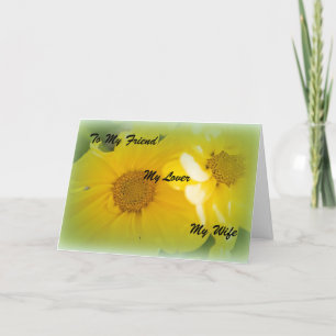 私の妻のための母の日 カード