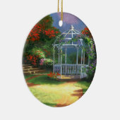 私の妻のための詩-クリスマスのオーナメントを愛して下さい セラミックオーナメント (右)