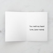 私の妻のクリスマス シーズンカード (内部)