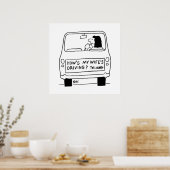 私の妻の運転はどうですか? ポスター (キッチン)